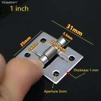 ☊ 1/1.5/2/2.5 Inch Spring Hinge Automatic Cabinet Door Wardrobe Hardware and Furniture Fittings Mini Micro Hinge Tool