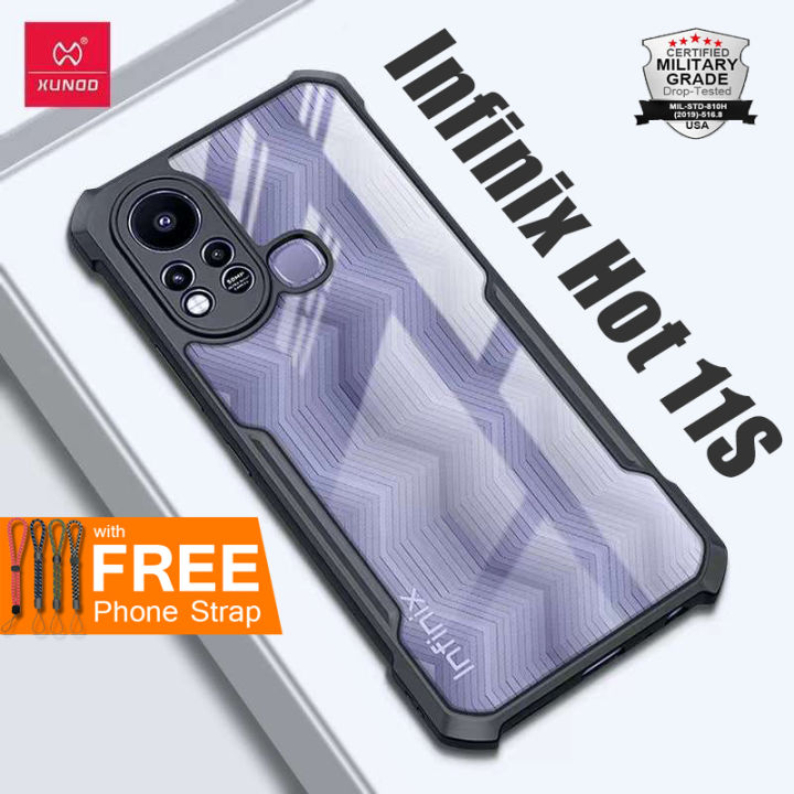 Xundd Original Beatle Clear Hybrid Shock Proof Armor Case For Infinix Hot 11s Lazada Ph 0931