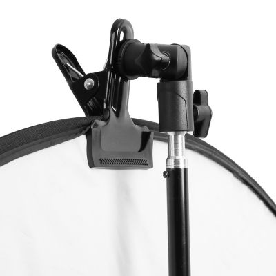 Background Stand Reflector Holder Super Clip Clamp Mount For SLR Cameras Reflector Light Stand Umbrella Photo Studio Accessory