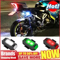  Fast Delivery 1/3 Pack Rechargeable Strobe Lights Motorcycle Modified LED Flash Position Wireless Lights for RC Fixed Wing Aircraft DIY Parts USB Charging Cable model remote control car warning light accessories