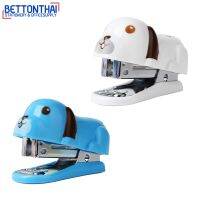 Deli 0455 Cute Dog Style Stapler Set White Brown ที่เย็บกระดาษลวดลายน่ารัก คละสี 1 ชิ้น ที่เย็บกระดาษ school office แม็ก