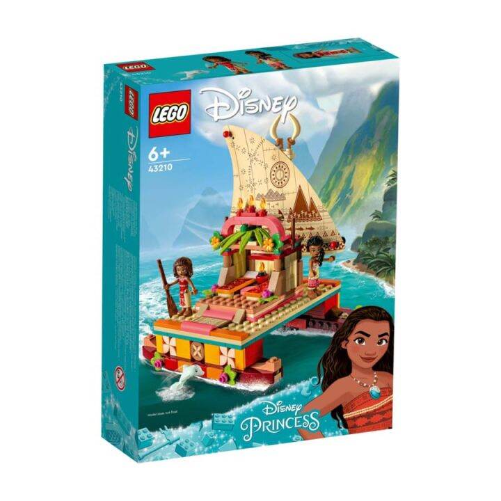 LEGO Disney Princess Moana's Wayfinding Boat 43210 | Lazada Singapore