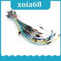 xoia68 Shop 1/3set 65pcs/Lot Mixed Jumper wires Male to Male Solderless Flexible Breadboard connector Cable Bread plate line test lead wire