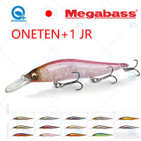 Original JAPAN Megabass ONETEN 1 Jr 98Mm 10.6G Max2.2m ระงับตกปลา Lure ดำน้ำ Jerkbait แบบไดนามิกน้ำเค็ม Sea Tackle มือถือ