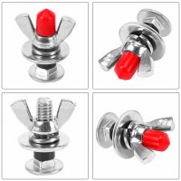 2Pcs 316 Stainless Steel Diving Screws Butterfly Backplate Wing Nuts for Underwater Scuba Diving BCD Accessories