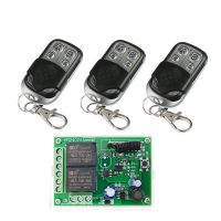 ¤ QIACHIP 433Mhz Wireless Remote Control Switch DC 6V 12V 24V 2CH Relay Receiver Module and RF Transmitter Remote Control Garage