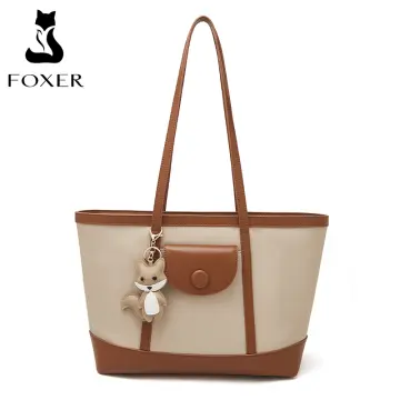 Foxer Women's Designer Leather Tote Bag