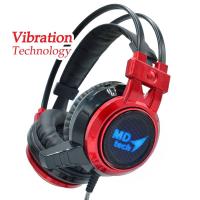 HeadSet MD TECH Maximum HS888LV (Black/Red)