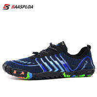 Baasploa Men Women Quick-Dry Wading Shoes Water Shoes Breathable Aqua In Upstream Antiskid Outdoor Wearproof Beach Sneakers