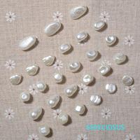 Beige Color Loose Beads Irregular ABS Imitation Pearl Spacer DIY Jewelry Making Departments Bracelet Braid Handmade Accessories DIY accessories and ot