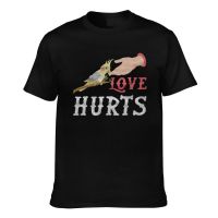 Love Hurts Bird Lover Unique Hot Sell Diy Customized MenS Casual Tee