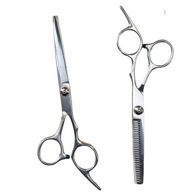 Hair Cutting Scissors กรรไกรตัดผม กรรไกรซอยผม ขนาด 6 นิ้ว แถมฟรี กระเป๋าและหวี