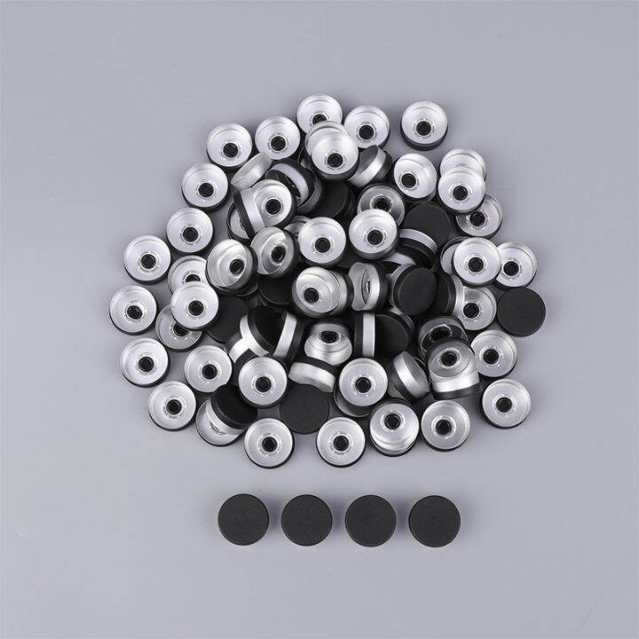 【Greenwind】 100 PCS Medical Vial Cap Aluminum Cap Medical Bottle Cap OD