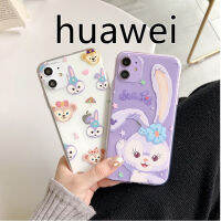 เคสโทรศัพท์พิมพ์ลายการ์ตูนขอบแบบนิ่ม huawei #211