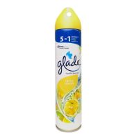 SuperSale63 320 มล. เกลด Glade ผลิตภัณฑ์ปรับอากาศ ดูแลกลิ่นให้หอมในสภาพแวดล้อม เกลดสเปรย์กลิ่นเลมอน 320 มล.