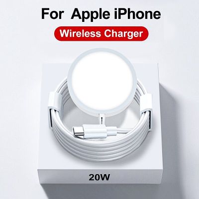 Original PD 20W Magnetic Wireless Charger Fast Charge For iPhone 13 12 11 14 Pro Max 8 Plus XR X XS USB C Fast Charging Charger