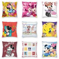 Disney Cartoon Mickey Minnie Childrens Room Decoration Pillowcase Christmas Pillow Covers for Bed Pillows Pillows and Mattress