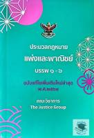 ประมวลกฎหมายแพ่งและพาณิชย์ บรรพ 1-6 (ฉบับแก้ไขเพิ่มเติมใหม่ล่าสุด พ.ศ. 2564) (เล่มเล็ก) -คณะวิชาการ THE JUSTICE GROUP -