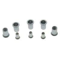 50pcs 20Pcs M3 M4 M5 M6 M8 M10 M12 Aluminum Alloy Rivnut Flat Head Threaded Rivet Insert Nutsert Cap Rivet Nut