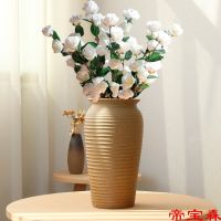 [COD] T porch living room dining simple modern desktop ceramics home dried flowers bottomless non-leaking vase