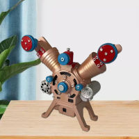 Resin Engine Model Decor Kids Engine Toy Motor Mechanical Engine Ornament For Kids Teens s Boys STEM Science Kits