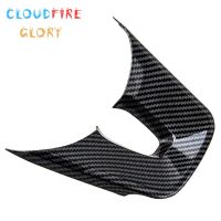 CloudFireGlory Carbon Fiber Front Interior Steering Wheel Decor Cover Trim Plastic For Kia Optima K5 2016 2017 2018 2019 2020