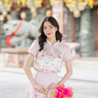 02-263 Premium Pink Rabbit Blouse - 5 ไซส์ - Morningkiss Shop