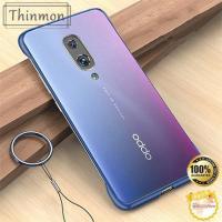 Thinmon อัลตร้าสลิม f rameless กรณีสำหรับ oppo reno 2 a9 (2020) a5 (2020) a11 reno ace ใส m atte ฮาร์ดพีซีโทรศัพท์กรณีล้างปกหลังกรณี