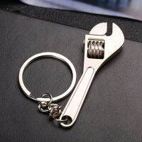 1PC Keychains For Men Car Bag KeyRing Outdoor Combination Tool Portable Mini Utility Pocket Clasp Ruler Hammer Wrench Spanner