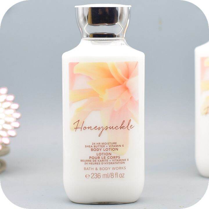 BBW Honeysuckle Fragrance Moisturizing Body Lotion 236ML American Bath