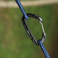 ✤☼♦ Professional Climbing Carabiner Outdoor Camping Multi Tool Mountaineering Buckle D-shape Safety Buckle Climbing Acessories