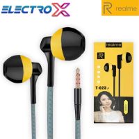 หูฟังเรียวมี Realme T-023 HD Sound Extra Bass ของแท้ เสียงดี ช่องเสียบแบบ 3.5 mm Jack ใหม่ล่าสุด รับประกัน1ปี BY ELECTRO X STORE