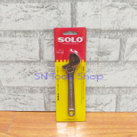 SOLO กุญแจเลื่อน ประแจเลื่อน โซโล 6-12 นิ้ว No.624 Adjustable Wrench SOLO