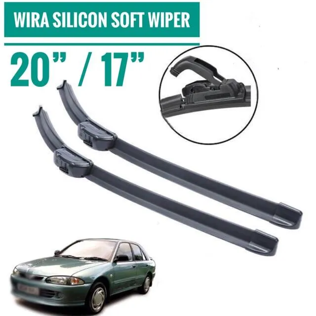 Proton Wira Silicon Soft Wiper 20”17” Lazada 5347