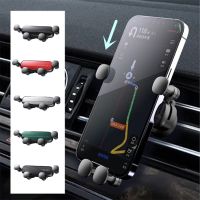 Gravity Car Mobile Phone Holder Air Vent Clip Mount Mobile Cell Phone Stand In Auto GPS Support For iPhone 13 Pro Xiaomi Samsung Selfie Sticks