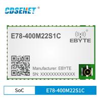 โมดูล Cdsenet Asr6601 Lora 433Mhz โมดูลไร้สาย22dbm Sx1262 Smd เสาอากาศไอเพ็กซ์ E78-400m22s1c 6Km ระยะทางยาว