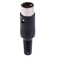 ‘；【。 DIN Plug 13 PIN Male Inline Audio Adapter Connector DIN-13P Plug Audio AV Connector For Keyboard Audio Computers