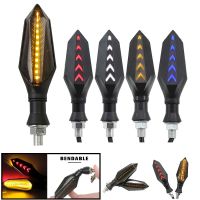 Motorcycle Accessories 12V LED Turn Signal Indicators Lights lamp For KAWASAKI Ninja 250 300 400 650 ZX6R ZX10R 636 Z1000 SX