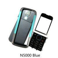 ใหม่สำหรับ Nokia 1662 N5000 2610เคสปลอกคอกันสุนัขเลียแผ่นปิดด้านหน้าฝาหลังประตูแบตเตอรี่แผงแป้นปุ่มกดอะไหล่ LHG3765