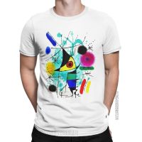 Men Joan Miro The Singing Fish Abstract Surrealism T Shirt 100% Cotton Clothes Vintage Classic Crew Neck Tee Shirt T-shirts XS-6XL