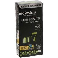 Casino Gout Noisette Coffee คาสิโน เฮเซลนัท แคปซูลกาแฟ 10 Capsules