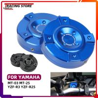 Motorcycle Front Fork Shock Absorber Cap Cover For YAMAHA MT03 MT25 YZF R3 R25 2014-2023 Motorcycle Accessories MT 03 25 MT-03