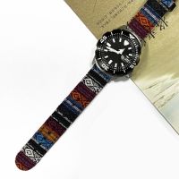 【CW】♝◐☒  20mm22mm Multicolor 42mm 46mm Ethnic Fabric Band HUAWEI GT2