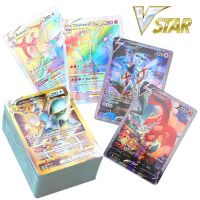 【CW】 Pokemon Cards French Spanish Letters Charizard Arceus Vstar Vmax GX MEGA V-union Kids Pokmo Gift Game Collection Card TOMY Toy