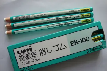 Uni Pencil Type Eraser Ek-100- Super Eraser - Medium