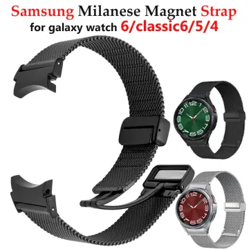 Magnetic Metal Strap For Samsung Galaxy Watch 6 5 4 44mm 40mm