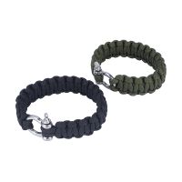 สร้อยข้อมือการอยู่รอด อุปกรณ์การอยู่รอด สร้อยข้อมือ Paracord Paracord 550 สร้อยข้อมือการอยู่รอดสำหรับการเดินป่า ตั้งแคมป์