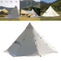 3-4 Person Tipi Tent Canopy Lightweight Awnings Shelter for Hiking Fishing