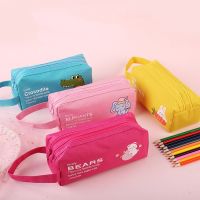 Cute Pencil Case School Supplies Pencil Pouch Large Capacity Estuche Lapices Korean Stationery Trousse Pencil Cases For Girls Pencil Cases Boxes