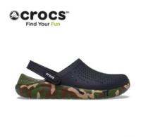 【ผลิตภัณฑ์ใหม่】Crocs 2023 รองเท้าแตะกีฬาผู้ชายรองเท้าผู้หญิงรองเท้าชายหาดรองเท้าก้นแบนสบายๆกันลื่นคู่รักลุยน้ำเพื่อหายใจ